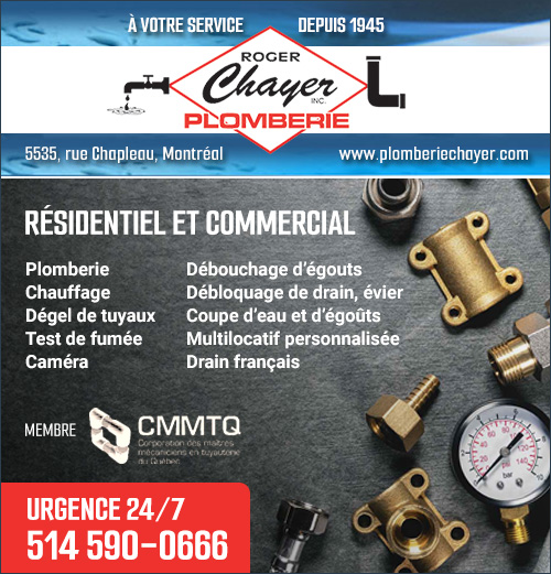 plomberie Roger Chayer